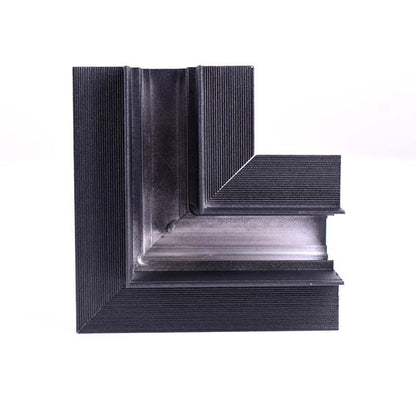 Trano Verbinder für 20 mm Einbau‑Magnetschienen – L, T & X – 90° Verbindungen, Aluminium, IP20, Schwarz, inkl. Montagezubehör, magnetisches 48V System