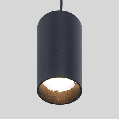 Trano 48V LED Pendelleuchte 5W dimmbar – Magnet Schienensystem, DALI‑2, CCT 2700–6000K, CRI>90, 36° Spot, Aluminium Schwarz