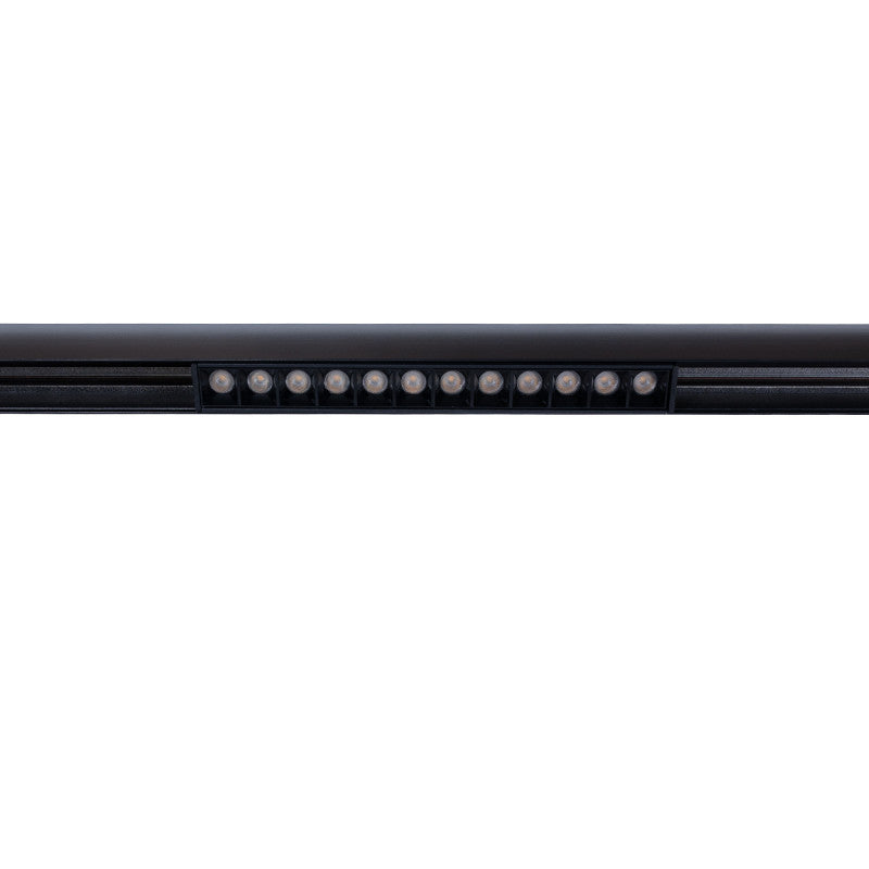 Trano 48V Magnet Schienensystem LED CCT Leuchte 12W/20W DALI‑2 dimmbar UGR18 – 2700‑6000K, 24° Spot, Aluminium, CE/ROHS