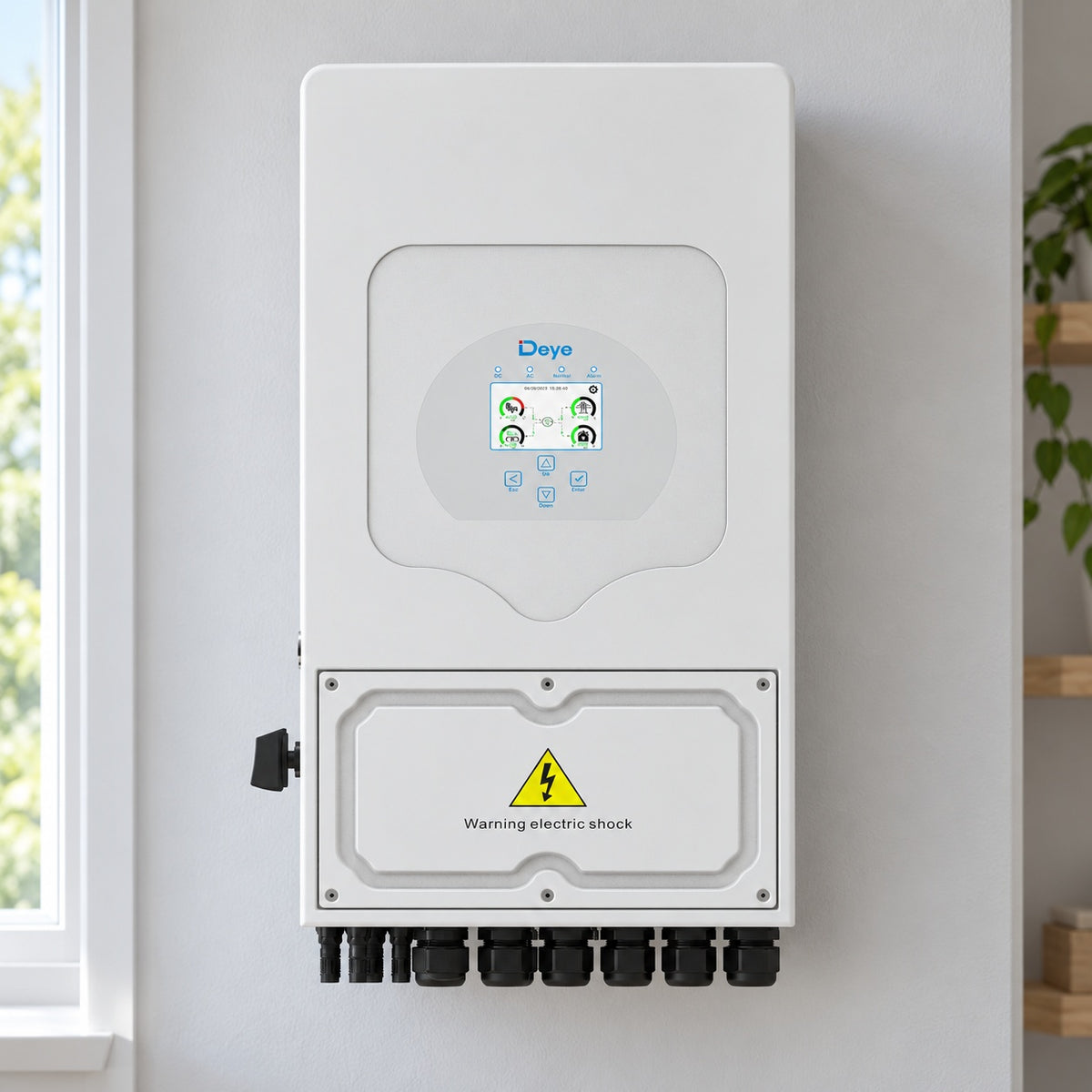 Deye SUN-5K-SG05LP1-EU – 5 kW Hybrid-Wechselrichter, einphasig, Ansicht 4