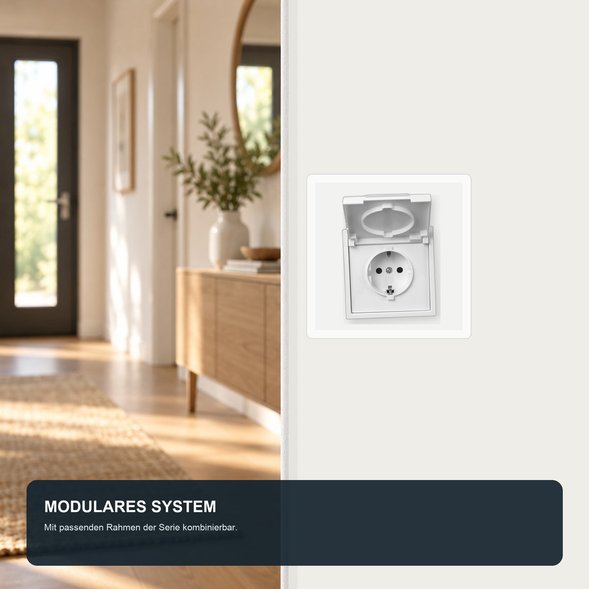Trano Steckdose IP44 – Anwendung 3