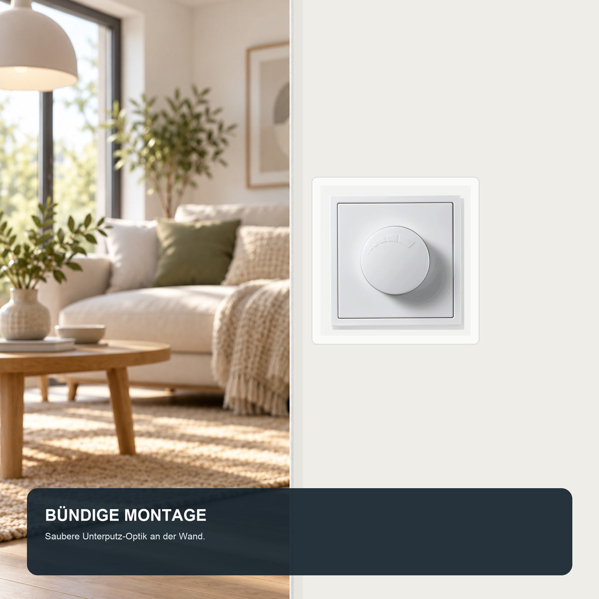 Trano LED-Dimmer 300 W – Anwendung 1