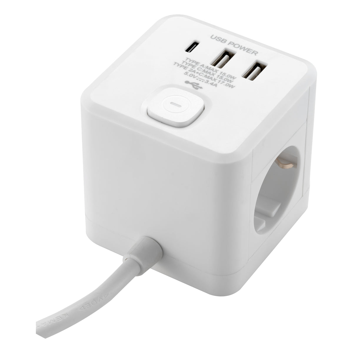 Trano tischsteckdose usb – weitere Produktansicht 2