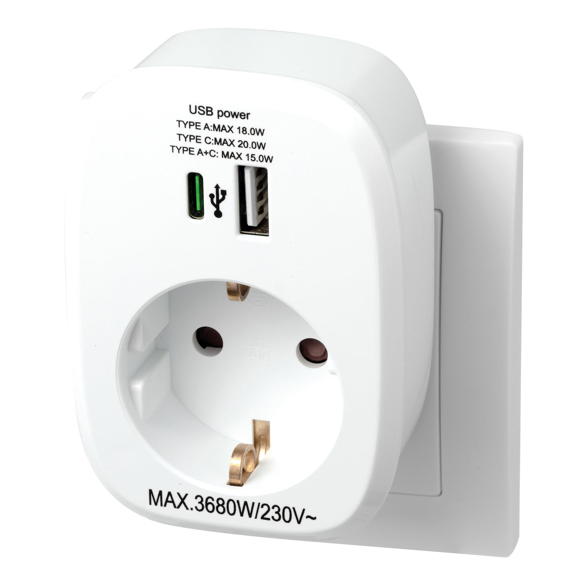 Trano zwischenstecker usb – weitere Produktansicht 4