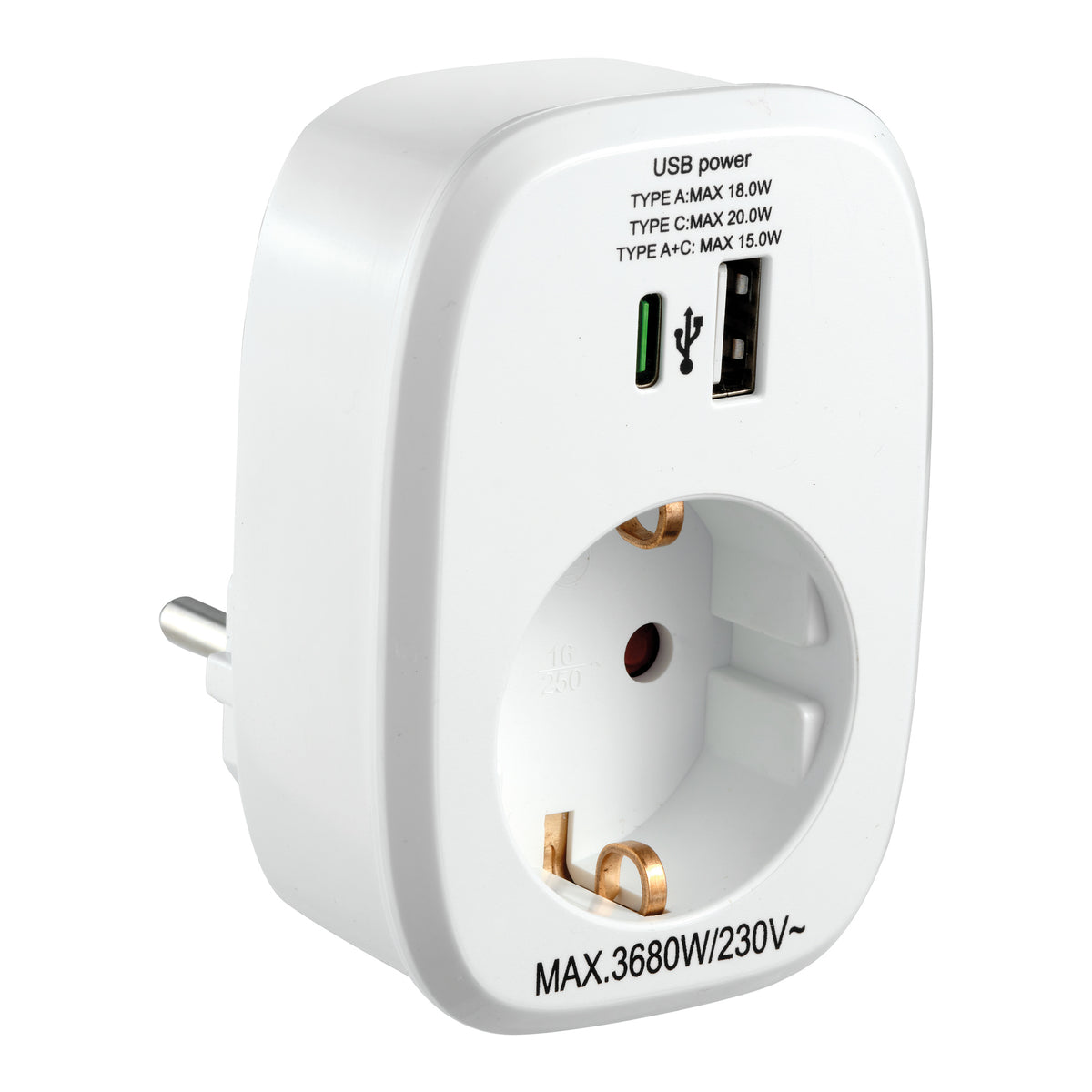 Trano zwischenstecker usb