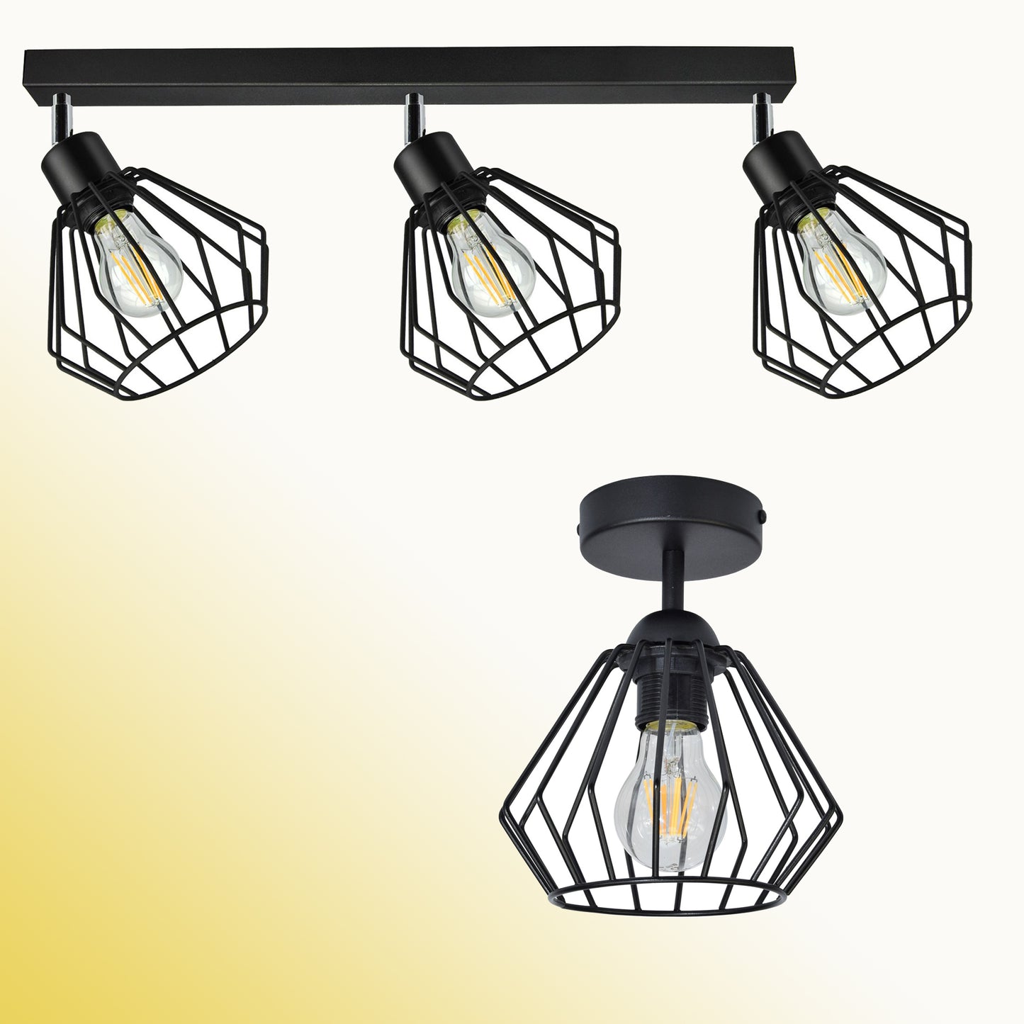 Wand- und Deckenleuchten E27: Modernes Design trifft auf robuste Funktionalität