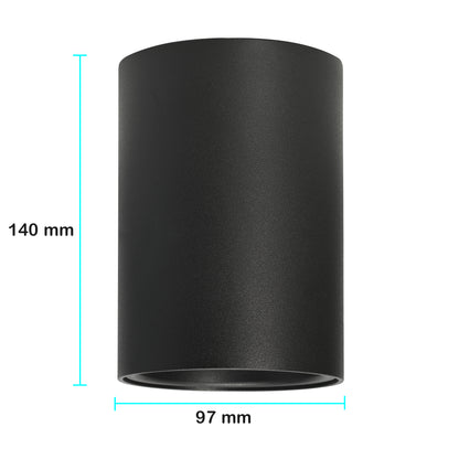 Aufbaurahmen rund 140x97mm GU10 für LED Aufbaustrahler Einbaustrahler Rahmen